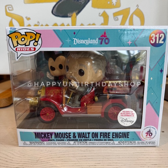 Disney Parks x Funko Pop Disneyland 70th Anniversary Celebration